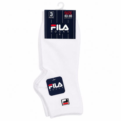 Pack 3 Calcetines Deportivos Fila Caña Baja | BASIQ Essentials