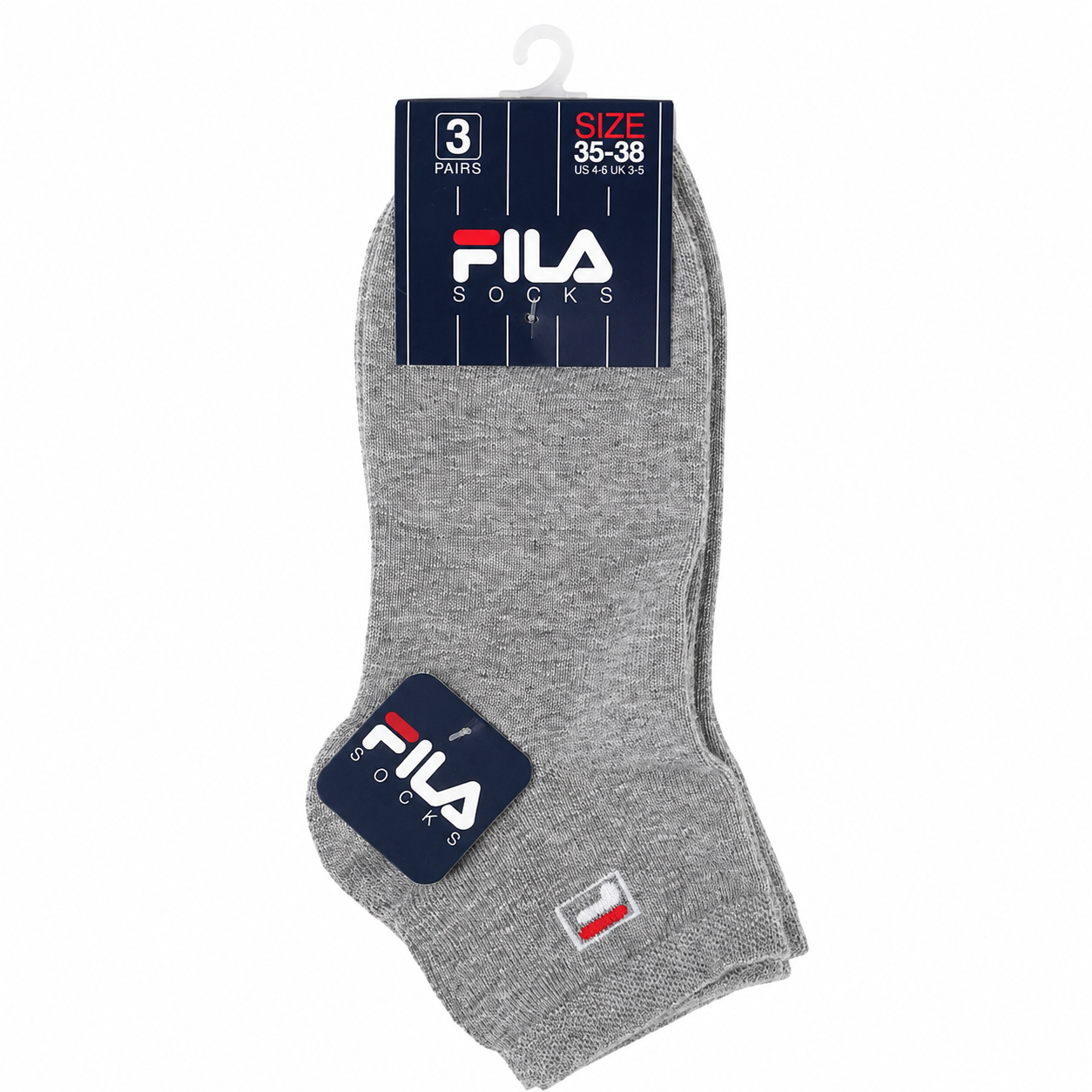 Pack 3 Calcetines Deportivos Fila Caña Baja | BASIQ Essentials
