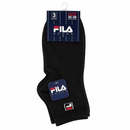 Pack 3 Calcetines Deportivos Fila Caña Baja | BASIQ Essentials