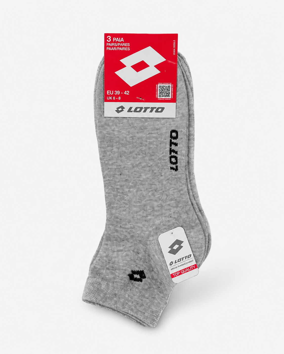 Pack 3 Calcetines Deportivos Lotto Caña Baja | BASIQ Essentials