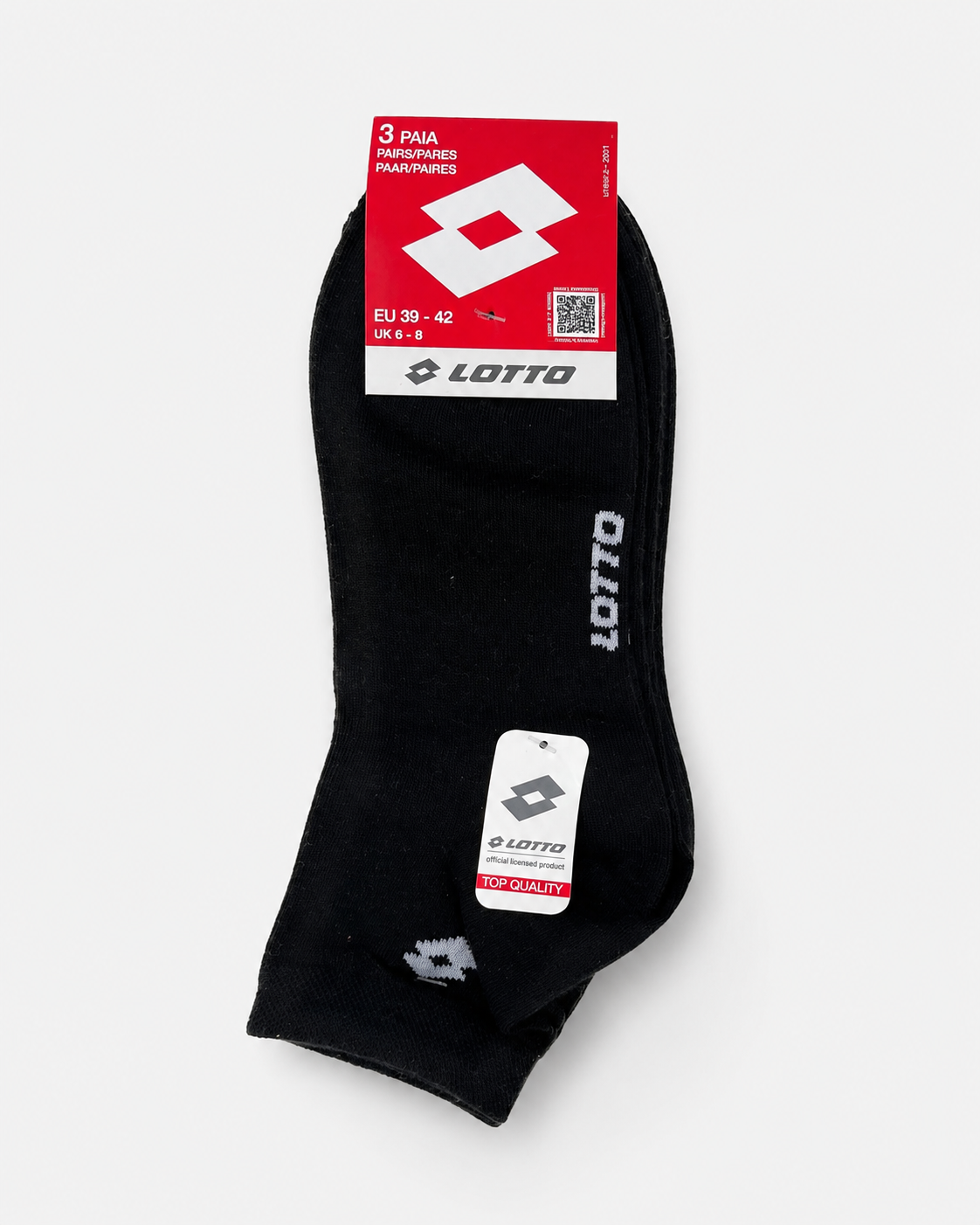 Pack 3 Calcetines Deportivos Lotto Caña Baja | BASIQ Essentials