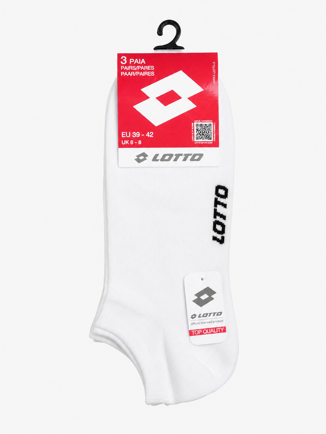 Pack 3 Calcetines Deportivos Lotto Sport | BASIQ Essentials