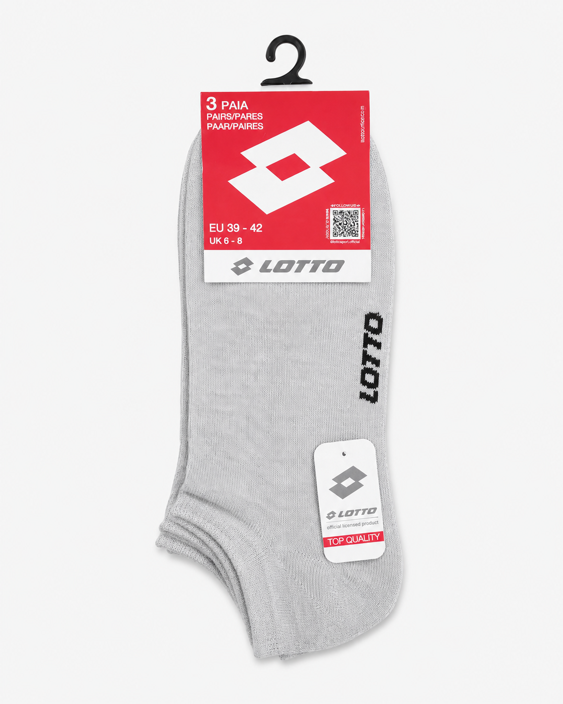 Pack 3 Calcetines Deportivos Lotto Sport | BASIQ Essentials