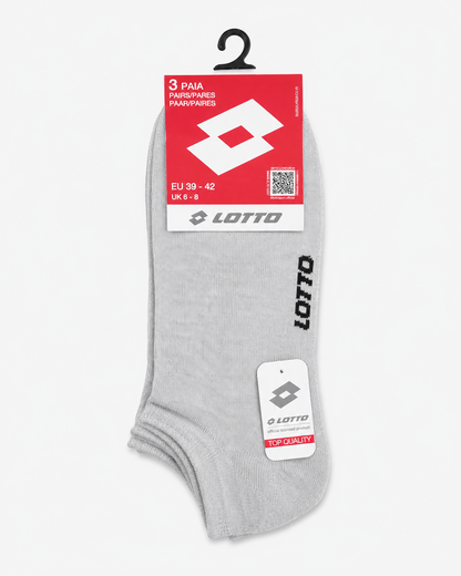 Pack 3 Calcetines Deportivos Lotto Sport | BASIQ Essentials