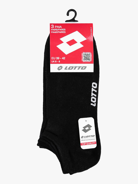 Pack 3 Calcetines Deportivos Lotto Sport | BASIQ Essentials