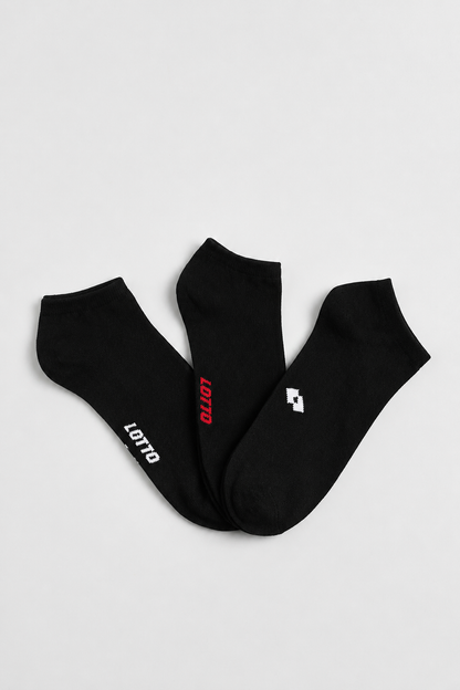 Pack 3 Calcetines Deportivos Lotto Sport | BASIQ Essentials