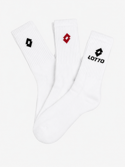Pack 3 Calcetines Deportivos LOTTO Tennis