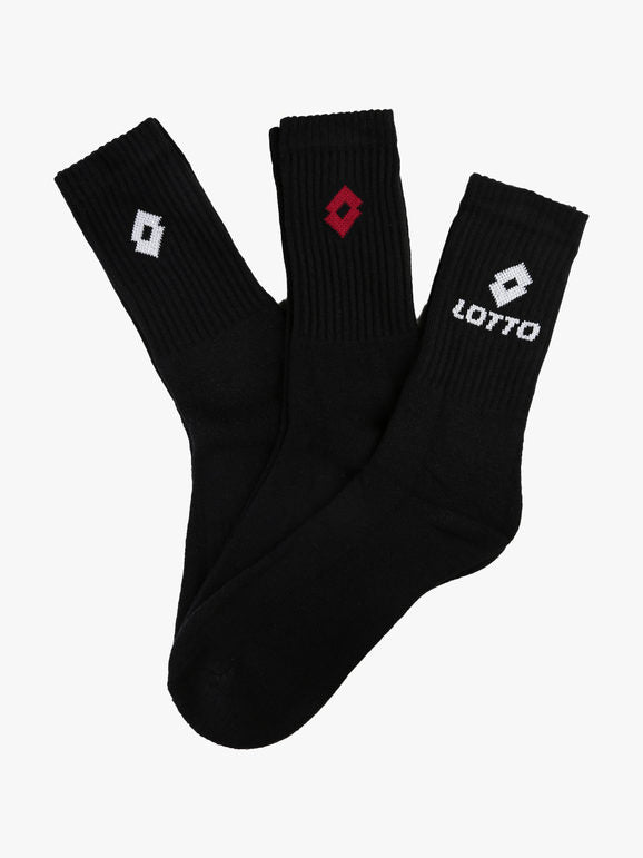 Pack 3 Calcetines Deportivos LOTTO Tennis